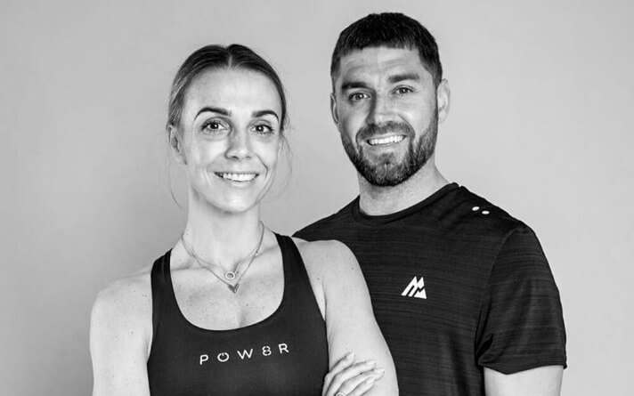 POW8R Liverpool personal trainers Callum and Holly. 