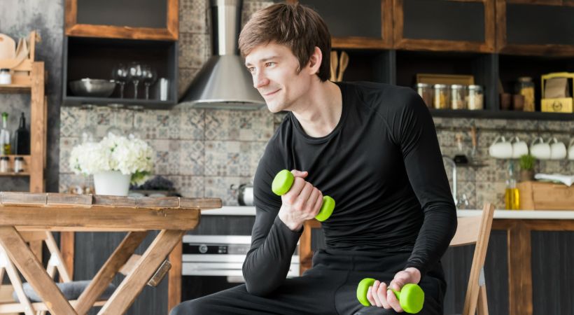 Man working out